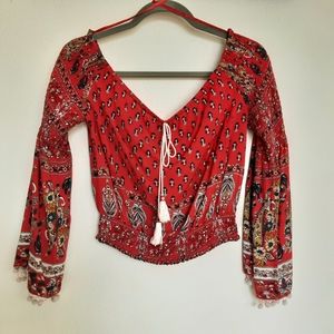 Band of Gypsies  Off-Shoulder Top